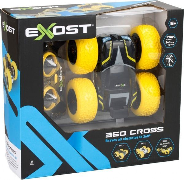 Автомодель-трансформер на р/у Silverlit 360 Cross желтый 1:18 20141-3A