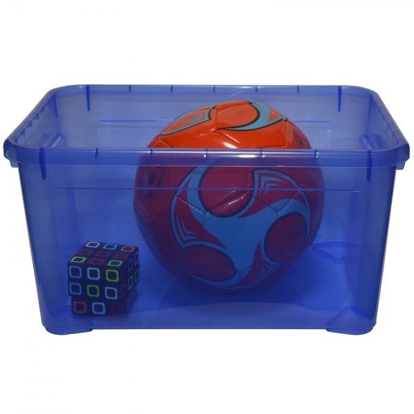 Контейнер для хранения игрушек Ал-Пластик «Easy Box» 14 л синий 380x265x200 мм