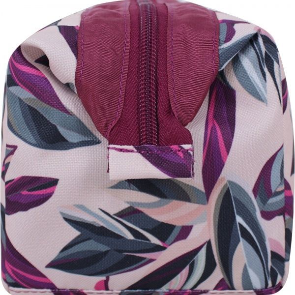 Косметичка Bagland Рожевий Лист сублімація 792 мульті 00741664 