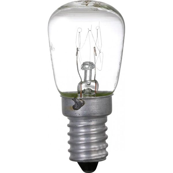 Лампа накаливания для холодильников 15 Вт E14 230 В прозрачная