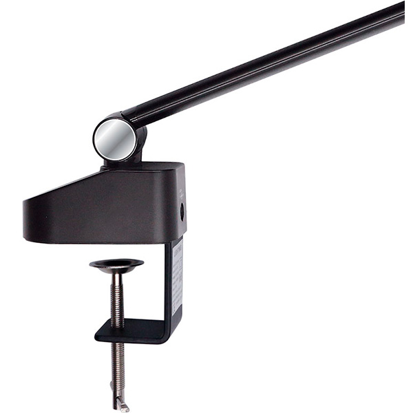 Настільна лампа офісна Intelite DIM LED 12 Вт чорний 1-IDL-12TW-BL 