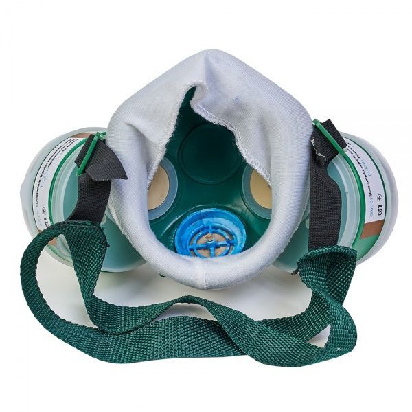 Напівмаска Кедр з протигазовими фільтрами А1Р1 