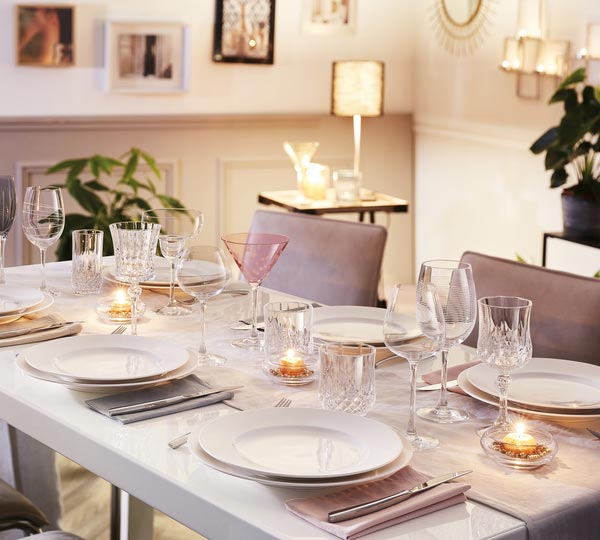 Набор бокалов для вина Lady Diamond 270 мл 6 шт. Cristal Darques 