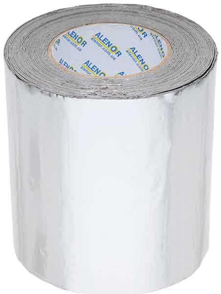 Лента герметизирующая Alenor BF бутиловая 150 мм x 10 м алюминиевая
