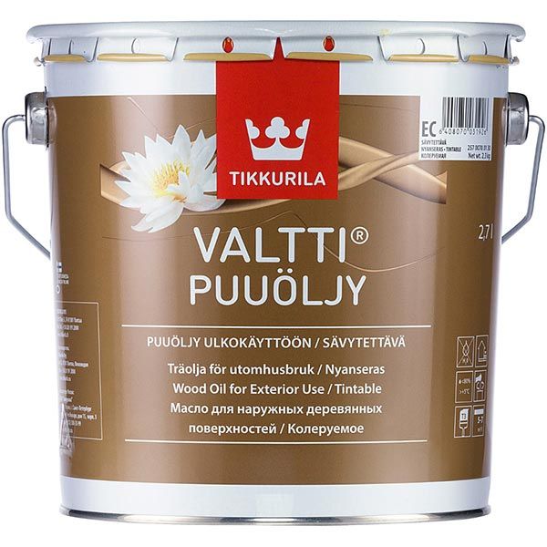 Масло TIKKURILA Valtti масло бесцветный 2,7 л