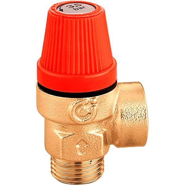 Клапан мембранный Caleffi 1/2 х6,0 бар ВН