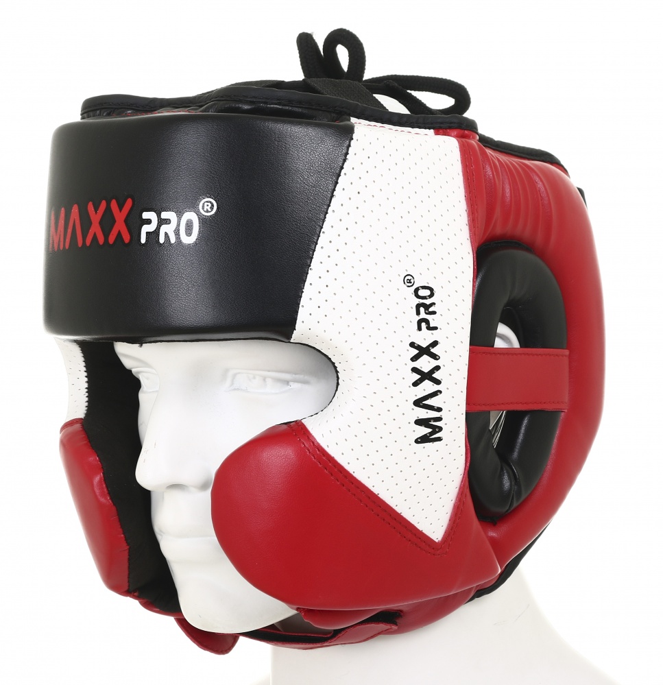 Шолом боксерський MaxxPro р. XL AHG-626 Red vynil XL червоний
