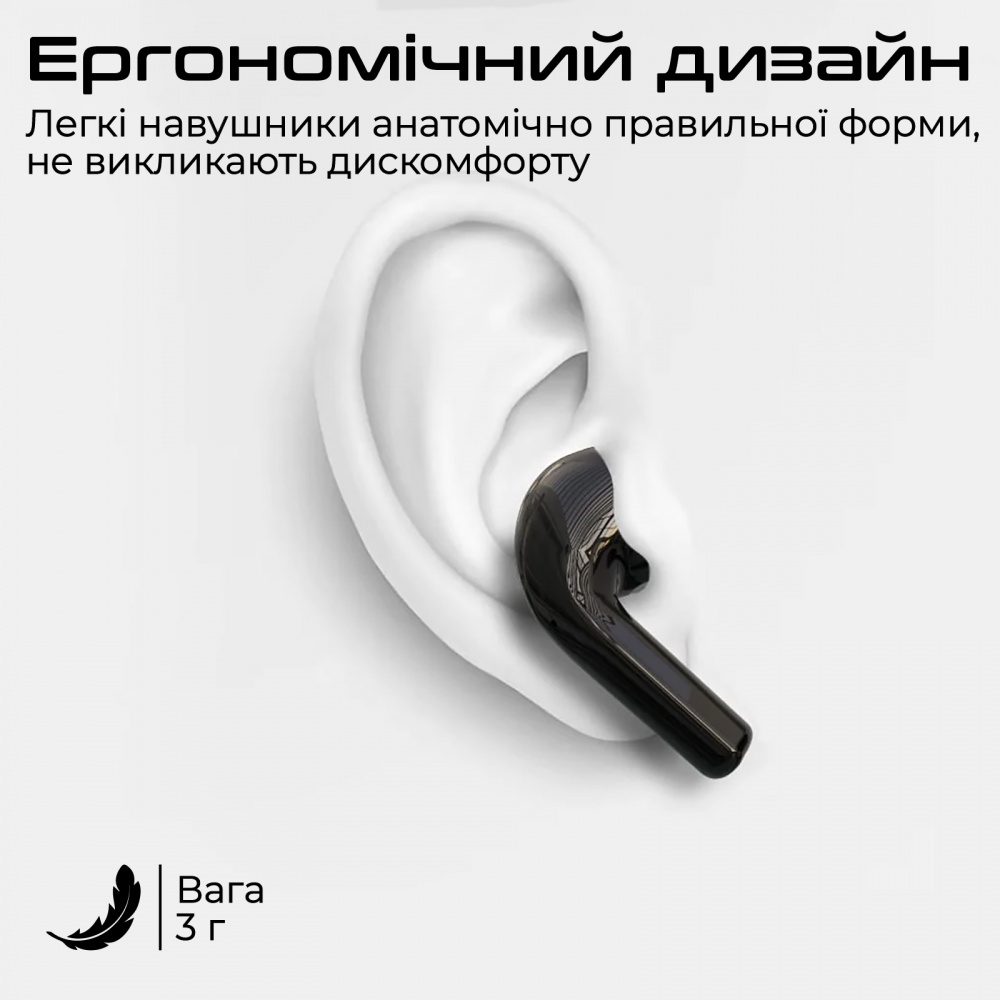 Навушники HiFuture black (flybuds3.black)