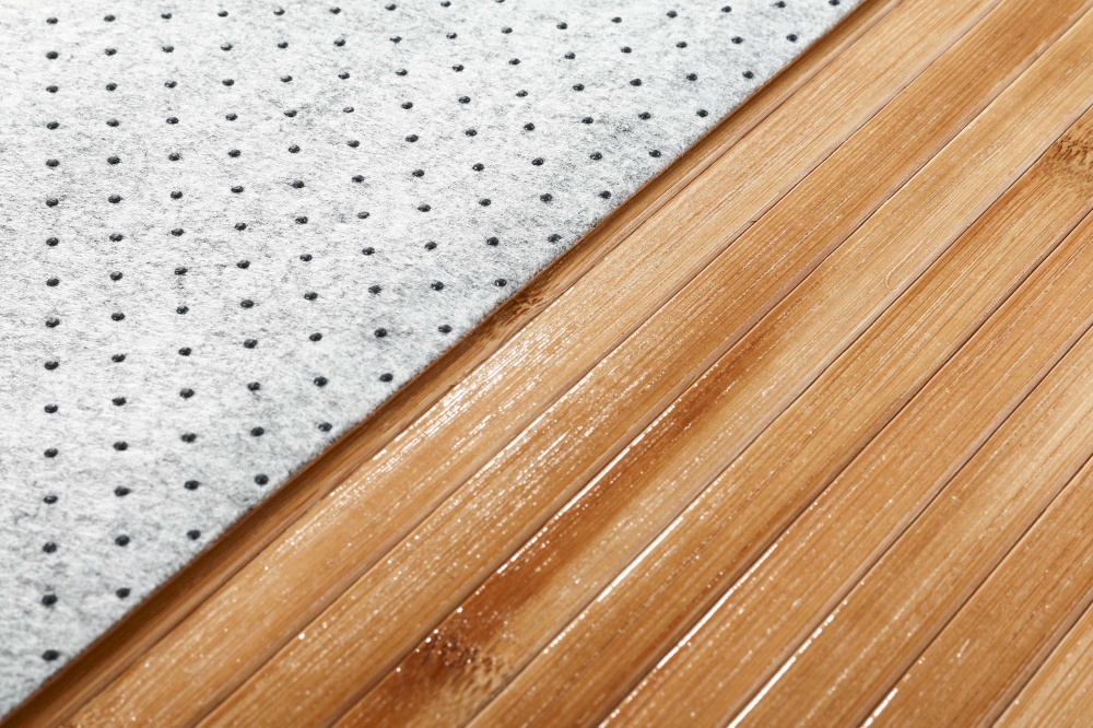 Шпалери бамбукові 17 мм 1,2 м коричневі лаковані на підкладці