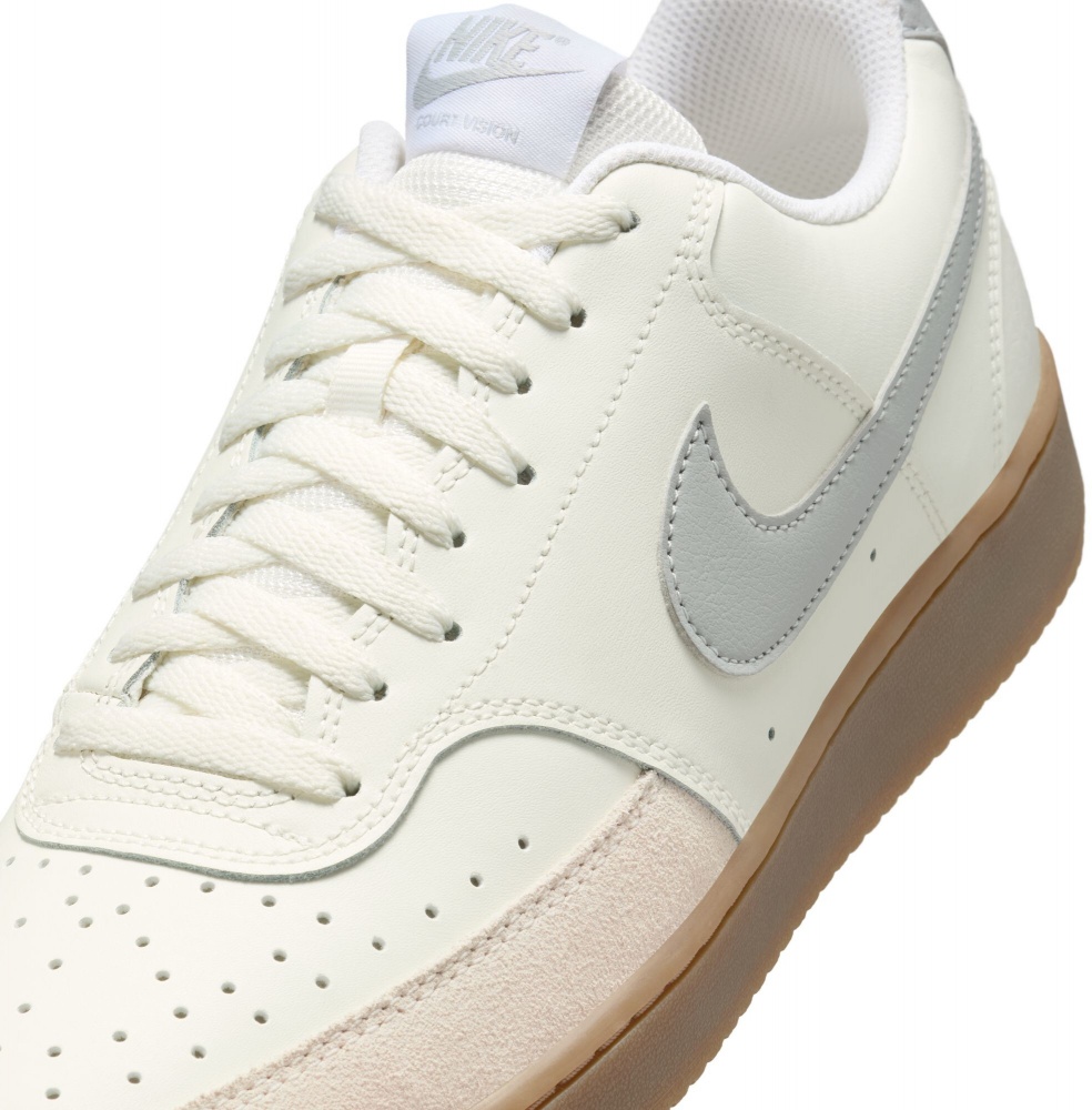 Кроссовки мужские демисезонные Nike Court Vision Low HV2530-100 р.42 бежевые