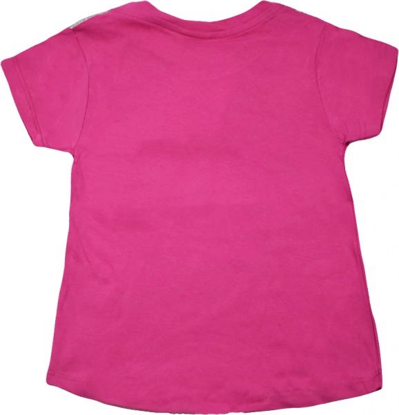 Футболка для дівчинки AKKU 9081 з зіркою р.116 малиновий 