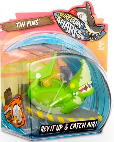 Фигурка Shreddin' Sharks фингерборд с Tin Fins 