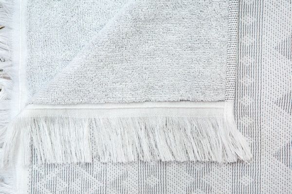 Пештемаль 70x140 см срібний Simi 