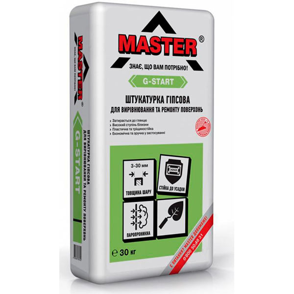 Штукатурка Master ® G-Start 30 кг