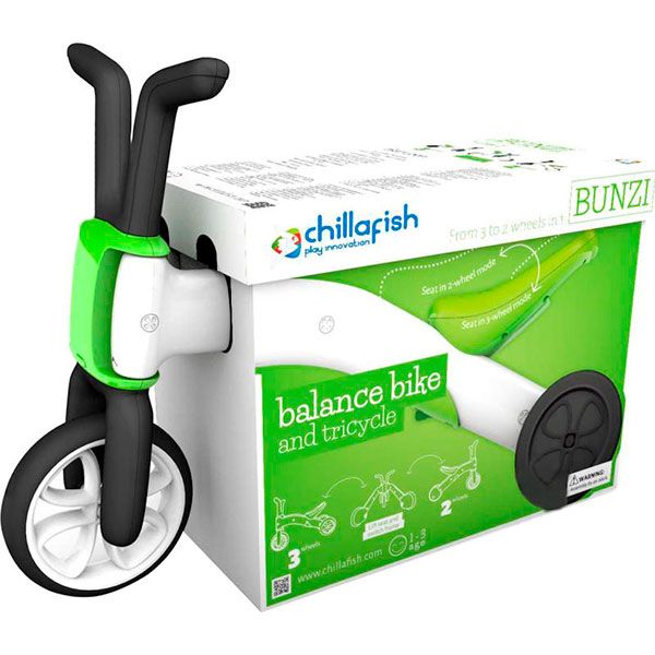 Беговел-трансформер Chillafish Bunzi лайм CPBN01LIM