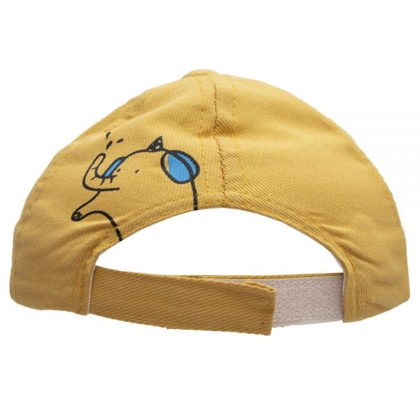 Бейсболка Девилон 517410 р.48 желтый 