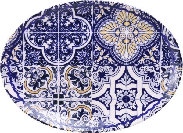 Блюдо овальне Actual 01 40 см Matceramica 