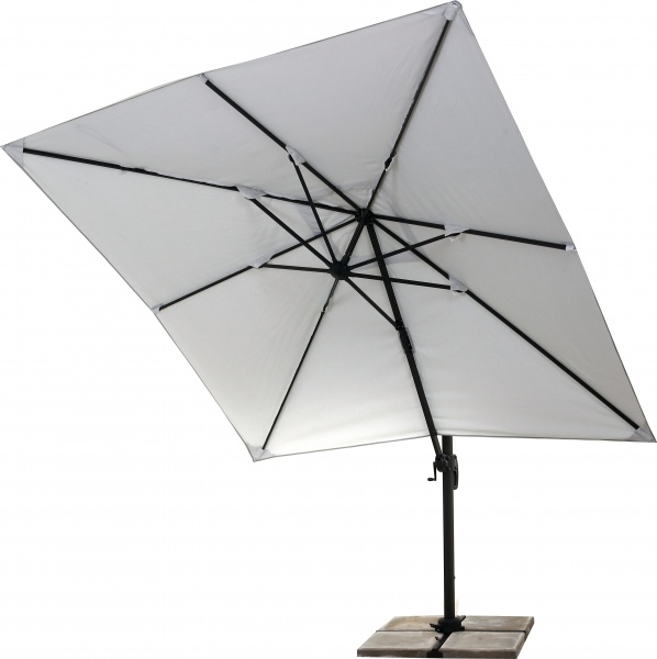 Зонт садовый UBC Group 3х3 м консольный 429 серый