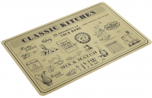 Коврик для сервировки Classic Kitchen 43,5x28,5 см в ассортименте Koopman