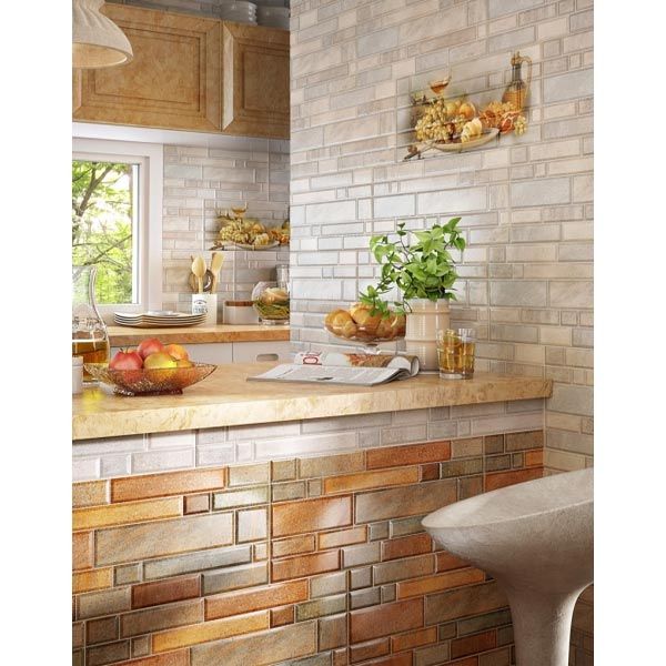 Плитка Інтеркерама Metro 59071 230х500 мм сірий світлий