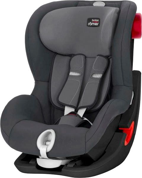 Автокресло Britax-Romer King II LS BLACK SERIES темно-серый storm gray 2000025255