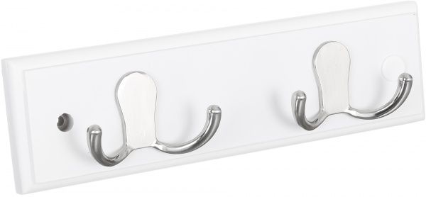 Вешалка для одежды II тип 2 никель/белый