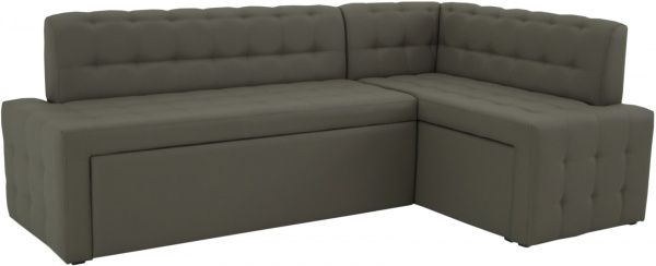 Уголок кухонный КАРАТ раскладной Г мокко 