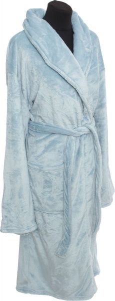 Халат домашний La Nuit Классик р. XS голубой 