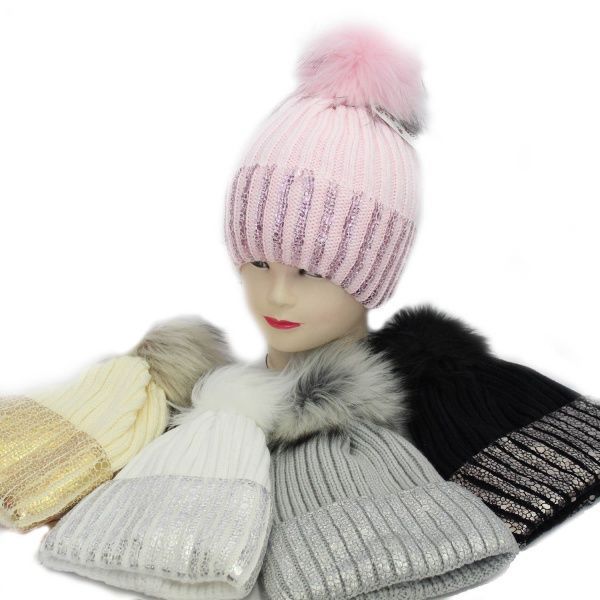 Шапка для дівчаток р.52-54 в асортименті 1572 