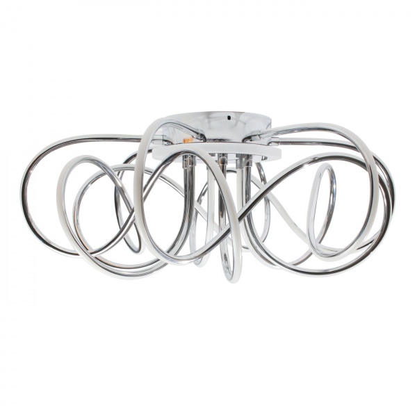 Люстра світлодіодна Светкомплект Stella S 600 RGB 119 Вт білий/хром 