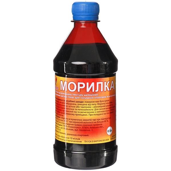 Морилка Химекспрес спиртовая вишня 0,5 л