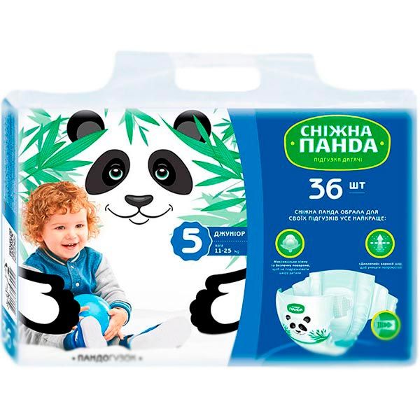 Підгузки Сніжна Панда Джуніор 5 11–25 кг 36 шт.