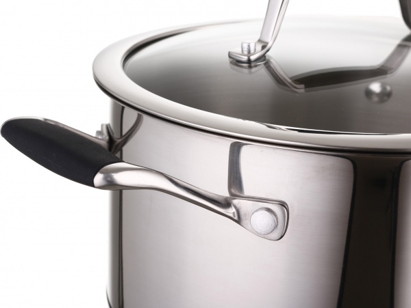 Кастрюля со стеклянной крышкой Nature 20 см 3,5 л Flamberg Premium