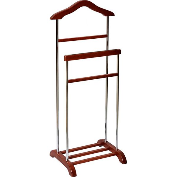 Вешалка для одежды Фенстер Комфорт №2 коричневый/алюминий