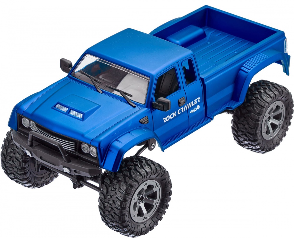 Автомобиль на радиоуправлении OTAMANKO 4х4 полноприводный пикап с камерой синий 1:16 532.01.38