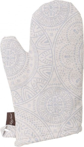 Перчатка-прихватка Блеск Серебра 16x31 см серебряный La Nuit 