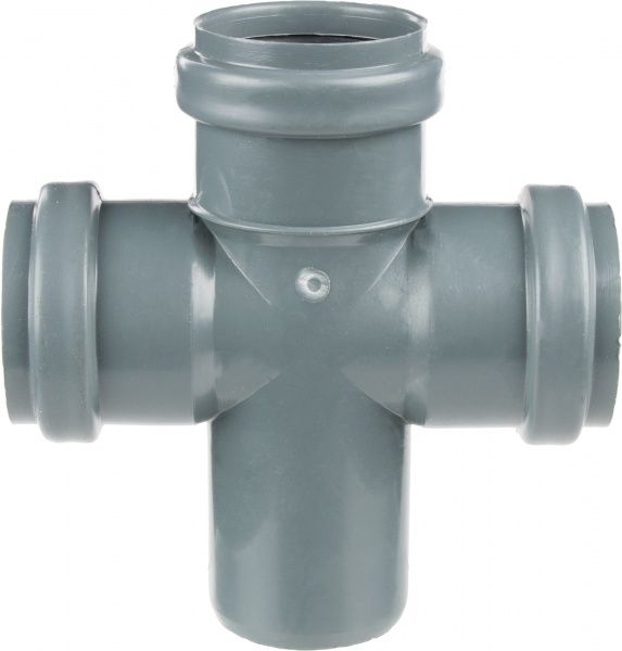 Крестовина канализационная Plastimex ПВХ d50x50х50x90°