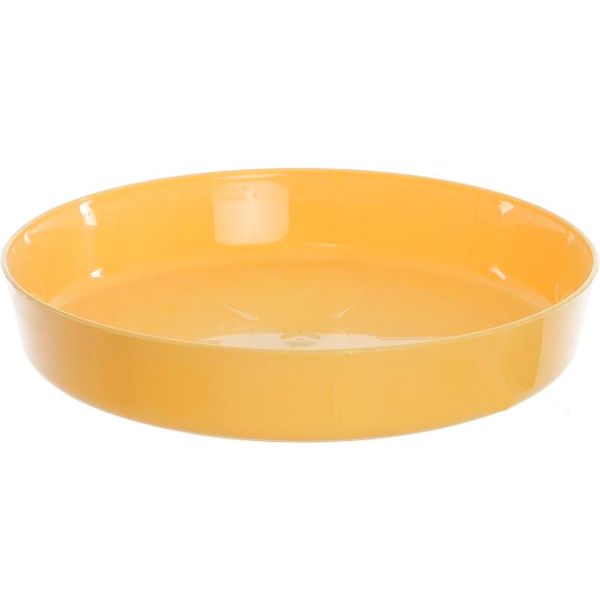 Поддон пластиковый Lamela Магнолия круглый (609) желтый 