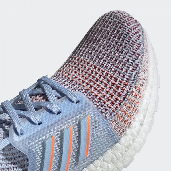 Кроссовки Adidas UltraBOOST 19 w G27483 р.5,5 голубо-розовый