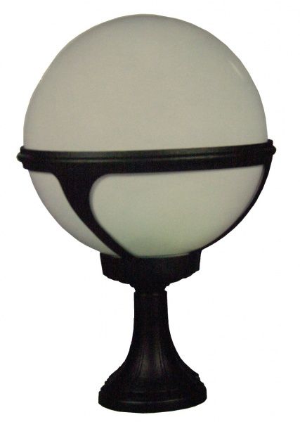 Світильник парковий Інтерклас Конвалія 5843 E27 60 Вт чорний 