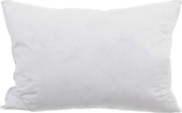 Подушка біла з кантом 50х70 см 10% пух Home Line