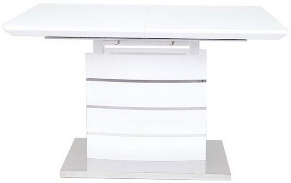 Стол обеденный Скайлайн DT8053-2 1200/1600х800х760 белый глянец 