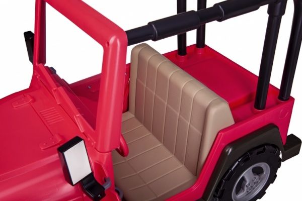 Кукольный набор Our Generation Розовый джип с черной рамкой BD37277Z