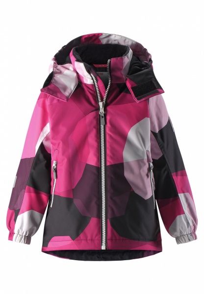 Костюм гірськолижний Reima Hamara 523127-4656 134 малиново-чорний