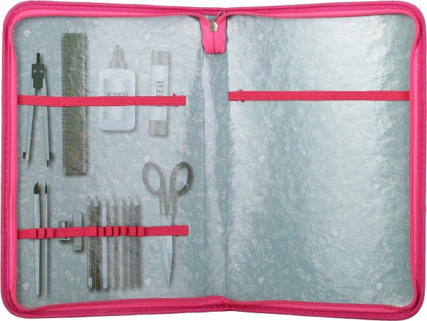 Папка для праці Princess А4 на блискавці