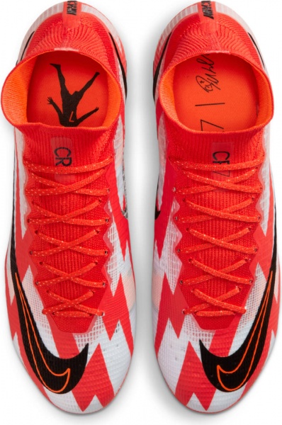 Бутсы Nike SUPERFLY 8 ELITE CR7 FG DB2858-600 р.US 9,5 разноцветный