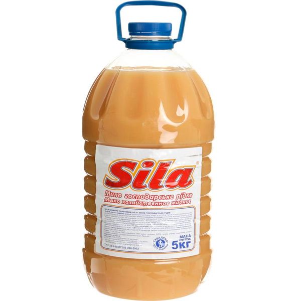Хозяйственное жидкое мыло Sila 5 кг 