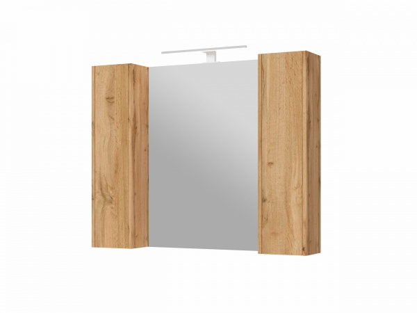 Зеркальный шкаф ЮВЕНТА Bronx BrxMC-100 дуб вотан