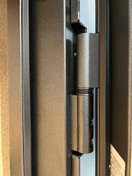 Дверь входная Tarimus Амарэ антрацит / бетон светлый 2050x960 мм левая