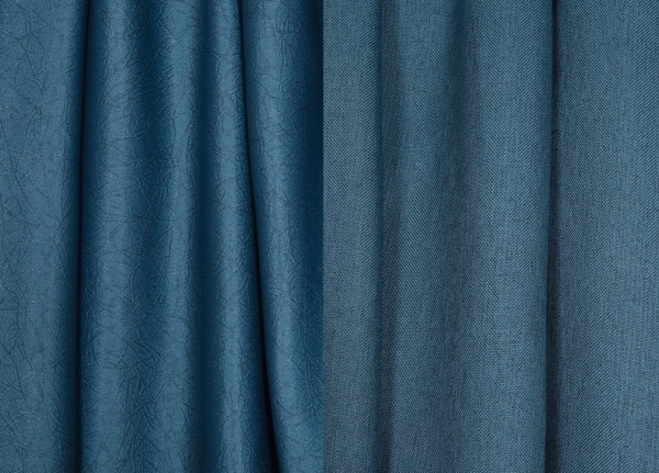 Штора KT P18-06-16 140х270 см синяя ТД Текстиль